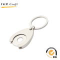 Special Design Detachable Metal Keychain with One Hole